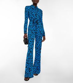 Diane von Furstenberg - Milly leopard-print jumpsuit at Mytheresa