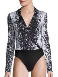 Diane von Furstenberg - New Jeanne Splatter-Print Bodysuit at Saks Fifth Avenue