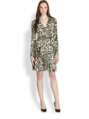 Diane von Furstenberg - T72 Printed Silk Wrap Dress at Saks Fifth Avenue