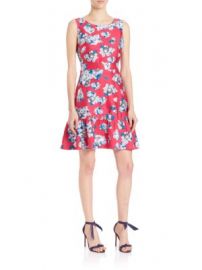 Diane von Furstenberg - Topanga Matte Satin Dress at Saks Off 5th