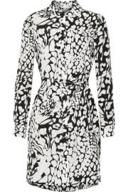 Diane von Furstenberg  Prita printed silk crepe de chine dress at Net A Porter