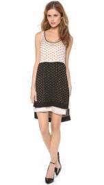 Diane von Furstenberg Abrielle Crystal Scoop Colorblock Dress at Shopbop