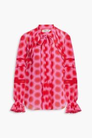 Diane von Furstenberg Arlington Blouse at The Outnet