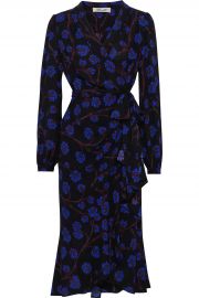 Diane von Furstenberg Carla Floral Dress at The Outnet