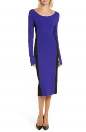 Diane von Furstenberg Colorblock Knit Body-Con Dress at Nordstrom