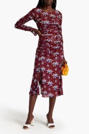 Diane von Furstenberg Corinne Floral Print Dress at The Outnet