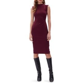 Diane von Furstenberg Darrius Ruched Sleeveless Sheath Dress at Nordstrom