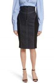 Diane von Furstenberg Denim Pencil Skirt at Nordstrom