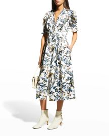 Diane von Furstenberg Erica Midi Dress at Neiman Marcus