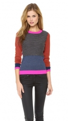 Diane von Furstenberg Fairlee Texture Sweater at Shopbop