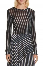 Diane von Furstenberg Fitted Print Top at Nordstrom