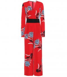 Diane von Furstenberg Floral Jumpsuit at Mytheresa