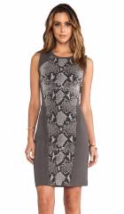 Diane von Furstenberg Franca Dress in Light Grey Combo  REVOLVE at Revolve