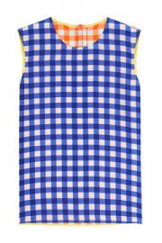 Diane von Furstenberg Gingham Top at Stylebop