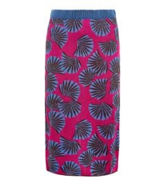 Diane von Furstenberg Hazel Skirt in Fan Rose Pink at Diane von Furstenberg