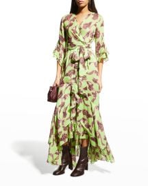 Diane von Furstenberg Jean Wrap Dress at Neiman Marcus