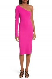 Diane von Furstenberg Knit One-Shoulder Midi Dress at Nordstrom