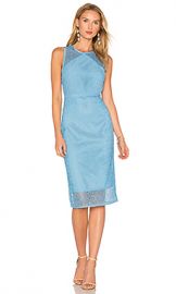 Diane von Furstenberg Lace Dress in True Blue from Revolve com at Revolve