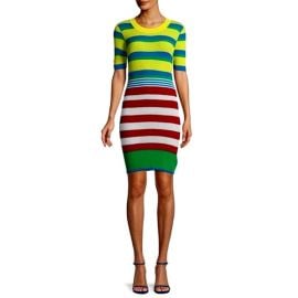 Diane von Furstenberg Multi Color Sweater Dress at Poshmark