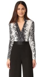 Diane von Furstenberg New Jeanne Bodysuit at Shopbop