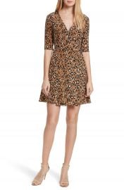 Diane von Furstenberg New Savilla Leopard Print Silk Wrap Dress at Nordstrom