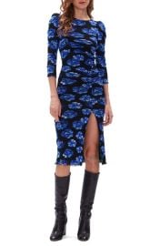 Diane von Furstenberg Priyanka Reversible Long Sleeve Dress at Nordstrom