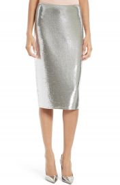 Diane von Furstenberg Sequin Midi Pencil Skirt at Nordstrom