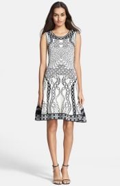 Diane von Furstenberg Sleeveless Fit andamp Flare Dress at Nordstrom