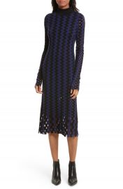 WornOnTV: Ginger’s navy striped eyelet dress on Good Morning America ...