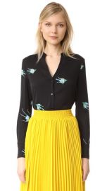 Diane von Furstenberg V Neck Shirt at Shopbop