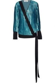 Diane von Furstenberg Velvet Top at The Outnet