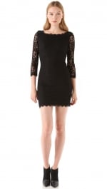 Diane von Furstenberg Zarita dress in black at Shopbop