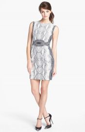 Diane von Furstenberg and39Beyand39 Snake Print Sleeveless Dress at Nordstrom