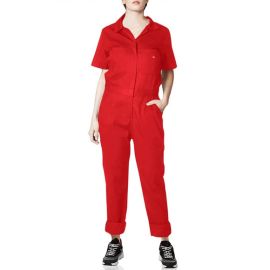 Dickies Pants amp Jumpsuits Dickies Work Short Sleeve Flex Coverall Jumpsuit Stretch Medium English Red Nwt Poshmark at Poshmark