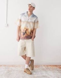 Dickies River Ranch work shorts in beige at ASOS