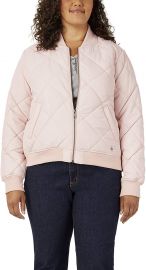 Dickies womens Plus Size Quilted Bomber Jacket at Amazon