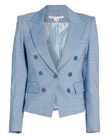 Diego Plaid Dickey Blazer at Intermix