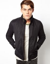 Diesel  Diesel Jacket J-Thalia Lightweight Biker at Asos