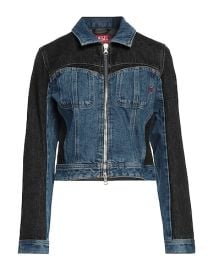 Diesel Colorblock Jean Jacket at Yoox