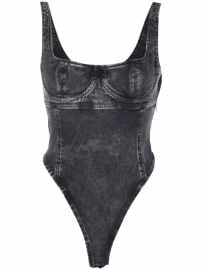 Diesel D-Gellert-Ne Denim Corset - at Farfetch