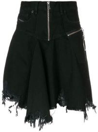 Diesel Frayed Skater Skirt - Farfetch at Farfetch