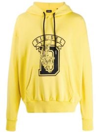 Diesel Logo Print Hoodie - Farfetch at Farfetch