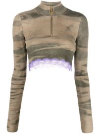 Diesel M-Artha camouflage-print Top - at Farfetch