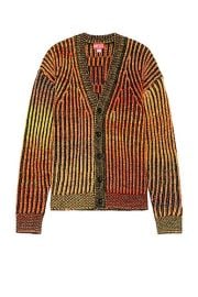 Diesel Oakland Cardigan in Scarlet FWRD at FWRD