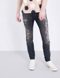 Diesel Sleenker 084DL distressed slim-fit skinny jeans at Selfridges