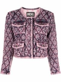 Diesel multiple-pocket Denim Jacket - at Farfetch