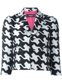 Digital Houndstooth Jacket by Dsquared2 at Farfetch