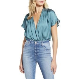 Dijon Shirred Bodysuit by Paige at Nordstrom