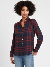 Dillon Classic-Fit Flannel Shirt at Banana Republic