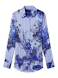 Dillon-Fit Floral Stripe Shirt at Banana Republic